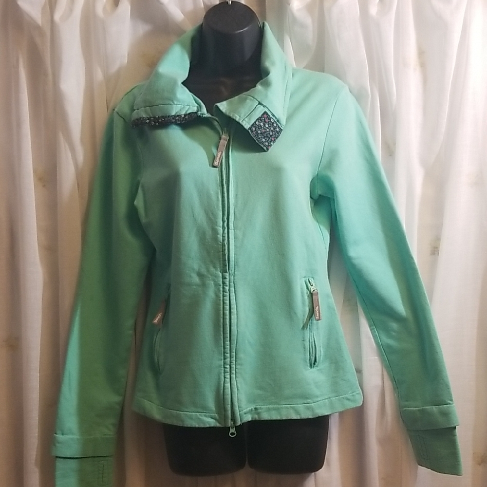 "Bench" Altered Women's Mint Green Yoga Jacket